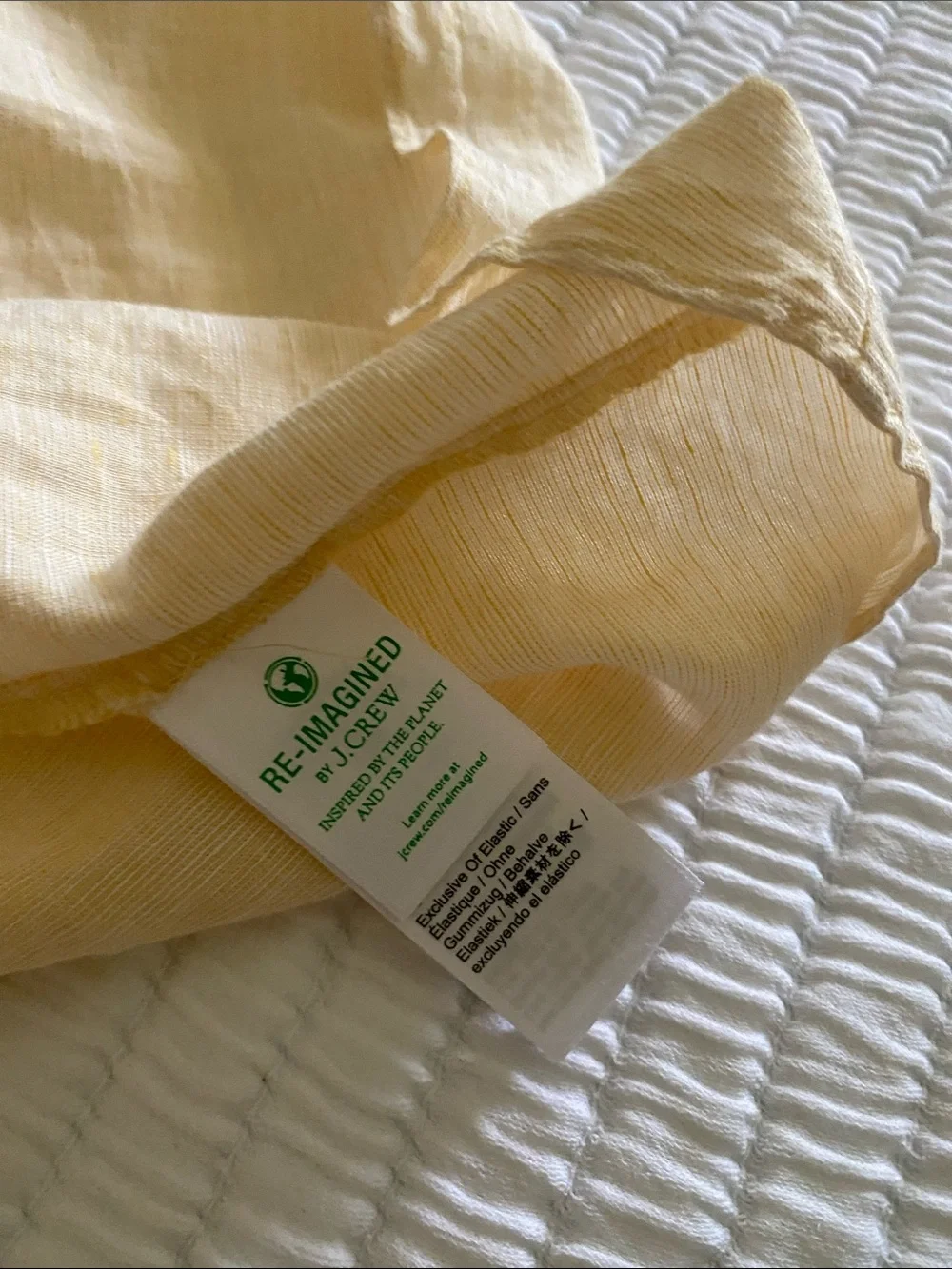 J.Crew NWT gorgeous linen dress